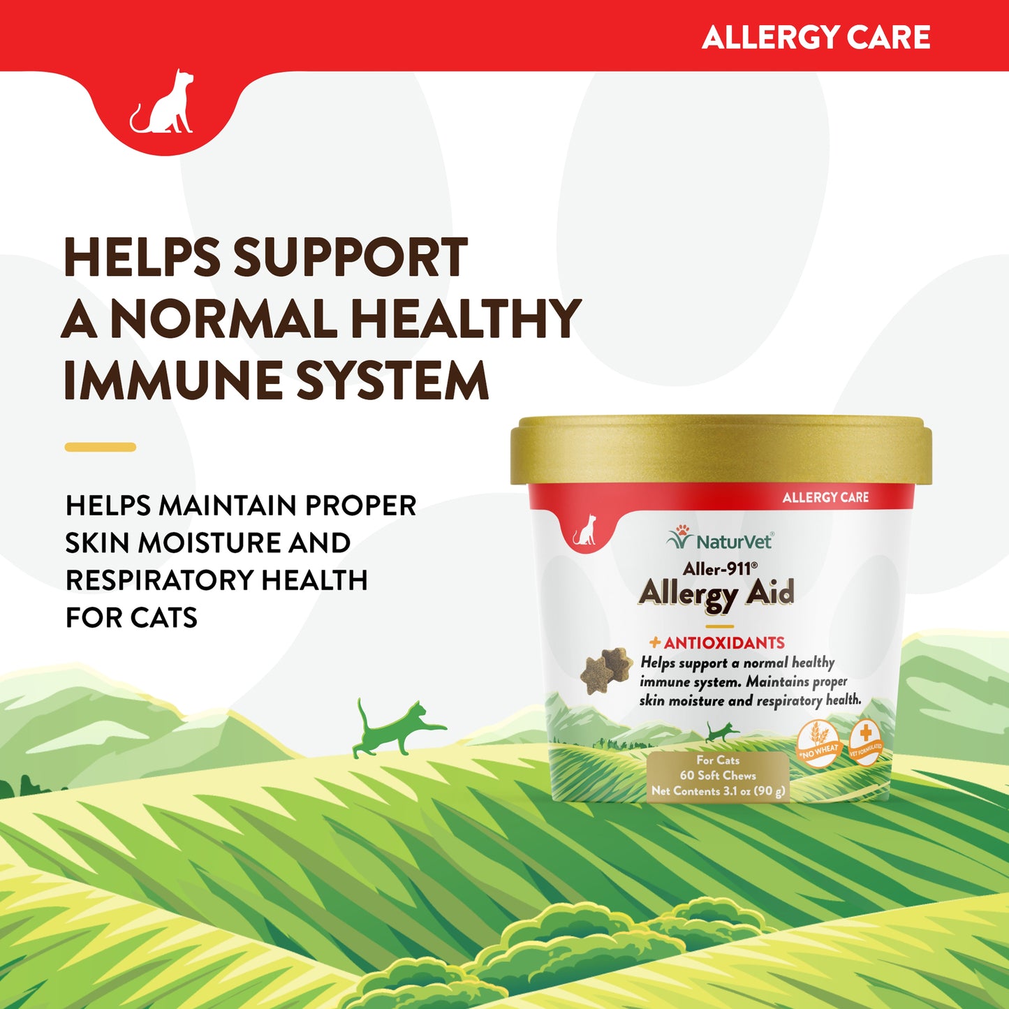 Aller-911® Allergy Aid Cat Soft Chews