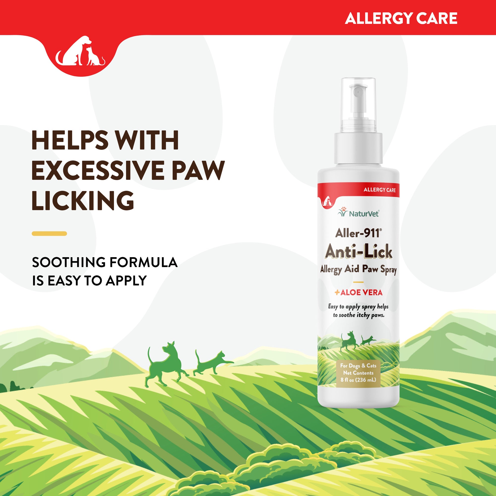 Anti allergy spray outlet for dogs