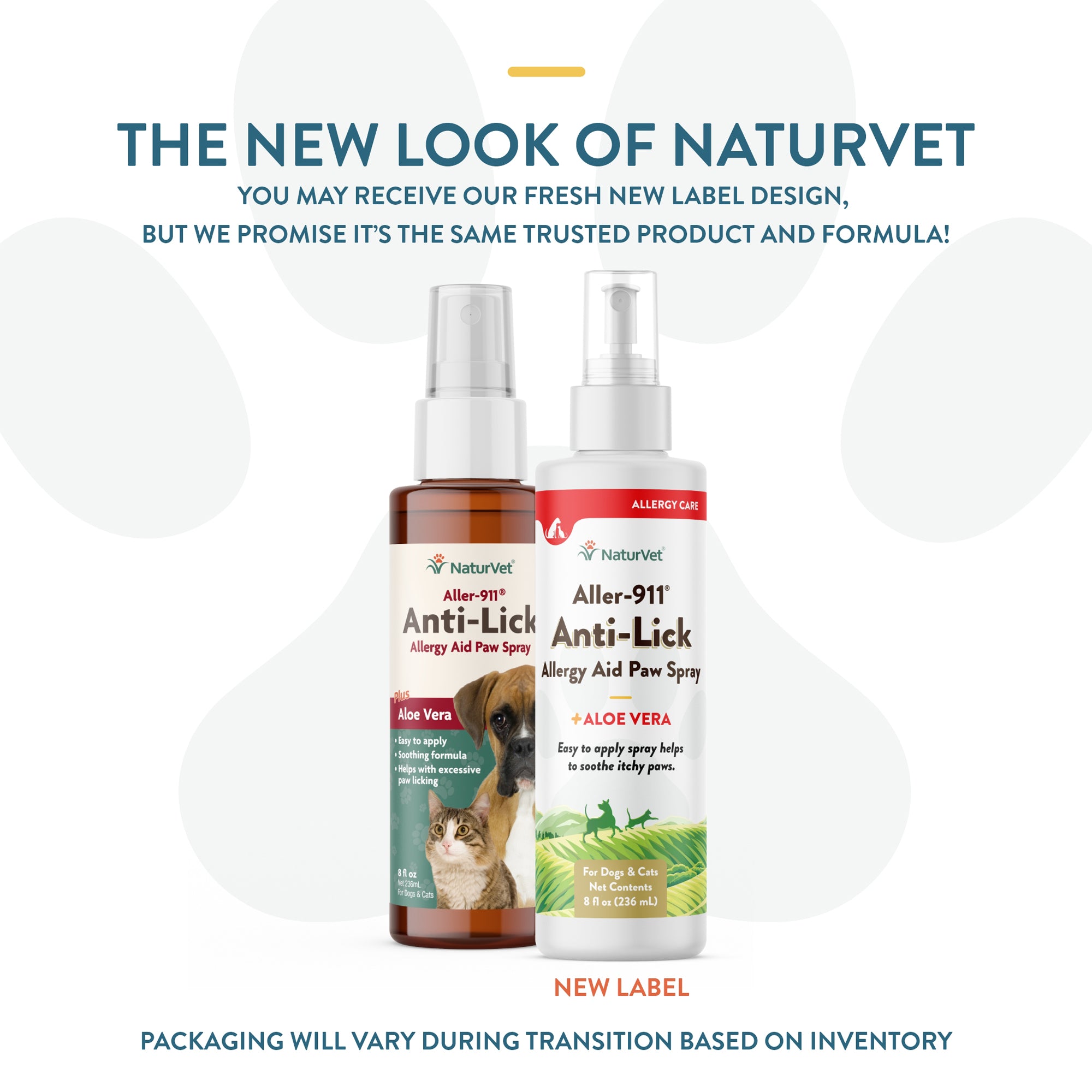 Anti allergy fashion spray for dogs