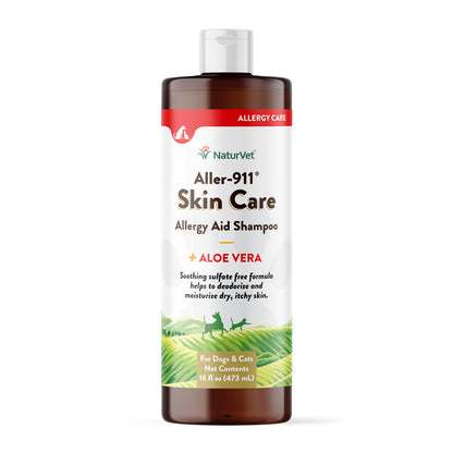 NaturVet® aller-911® skin care allergy aid shampoo 16 fl oz