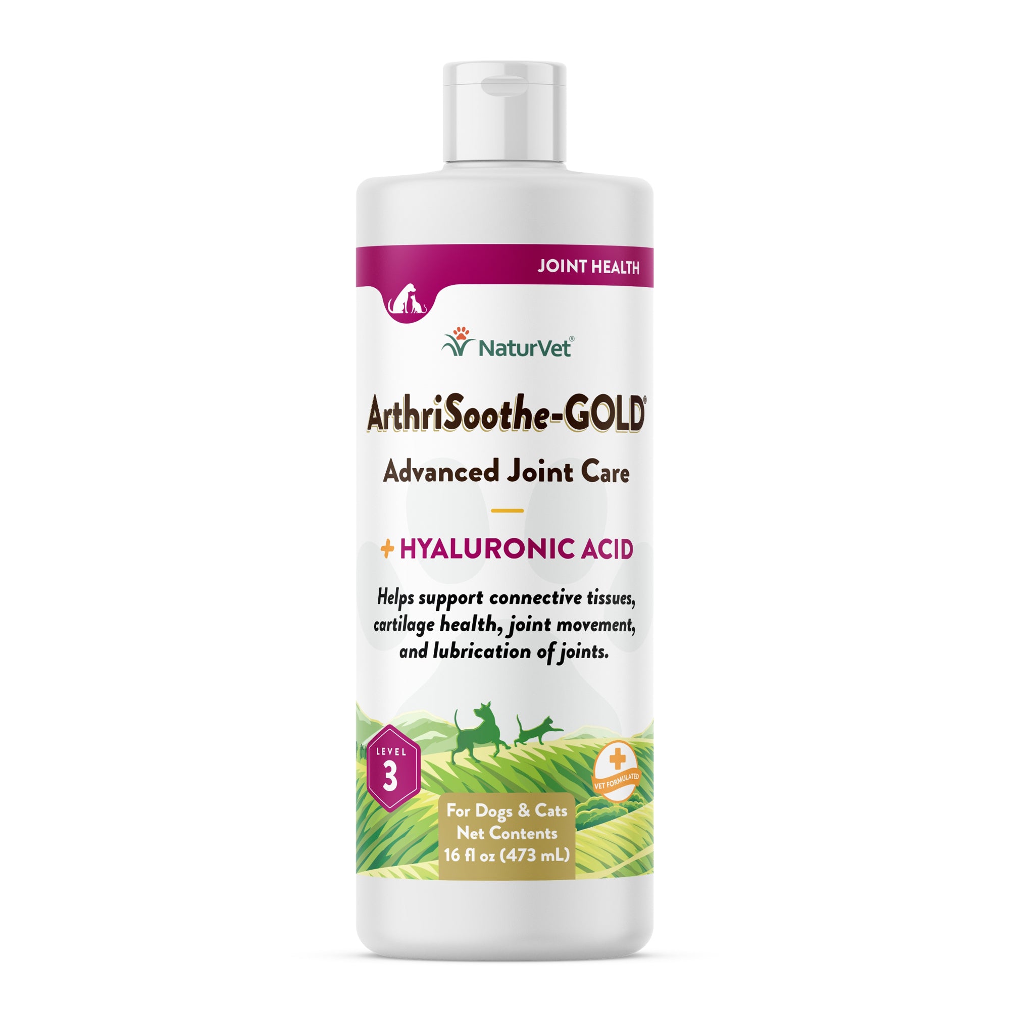 ArthriSoothe-GOLD® Advanced Pet Joint Care Liquid - NaturVet® ArthriSoothe-GOLD® Advanced Pet Joint Care Liquid - NaturVet®