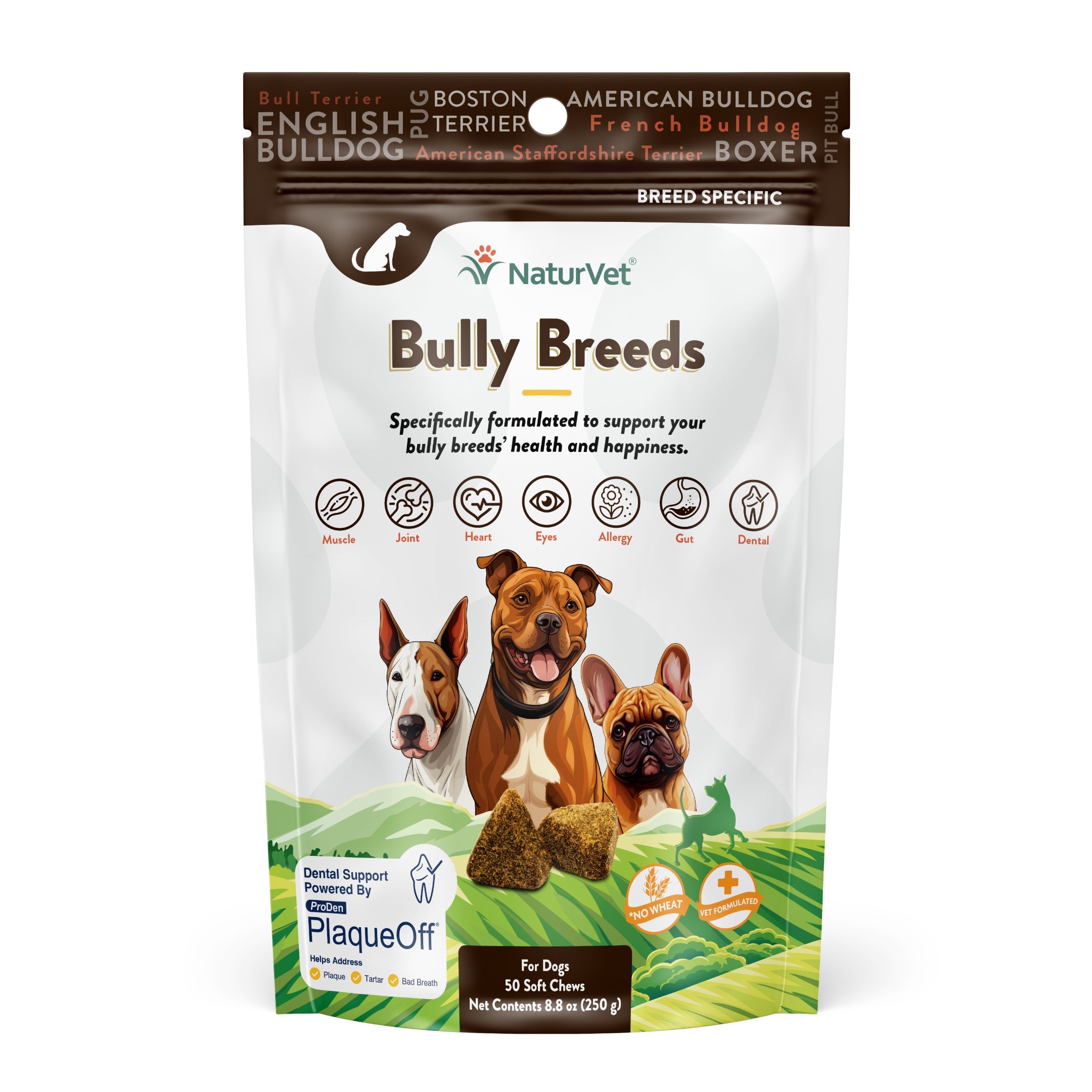 Breed Specific Bully Breed Dogs Supplement Soft Chews