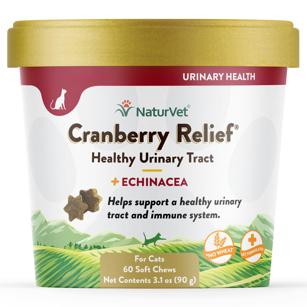 NaturVet® Cranberry Relief® Cat Urinary Soft Chews 3.1oz