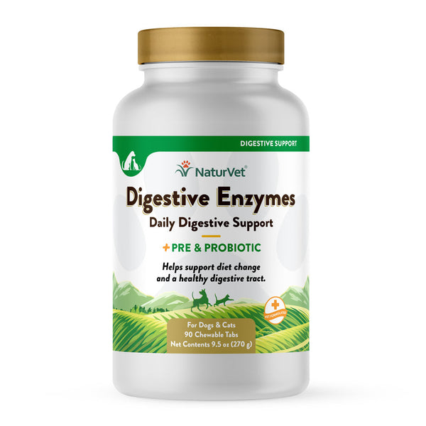 Digestive Enzymes Chewable Tablets with Prebiotics & Probiotics