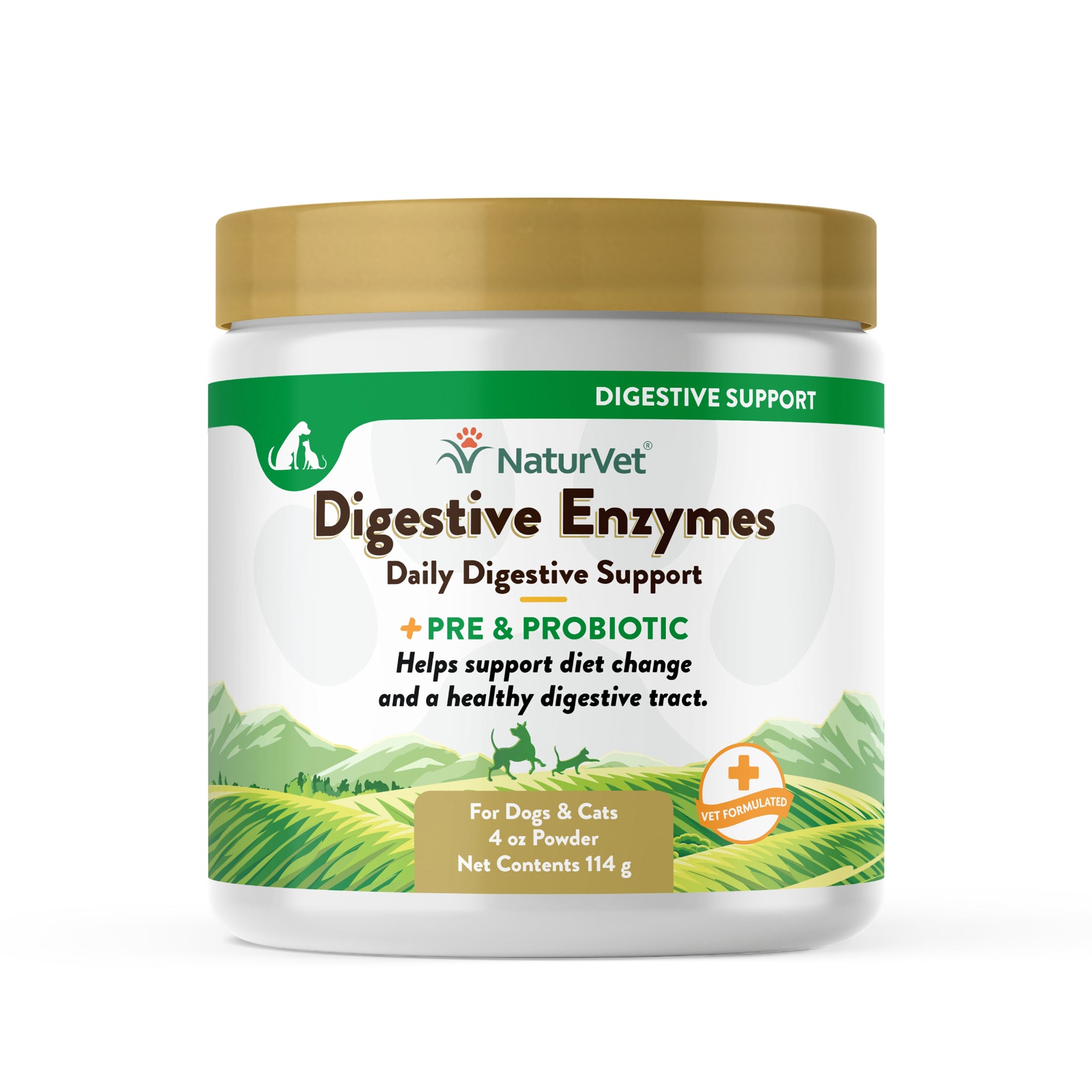 Dog and Cat Digestive Enzymes NaturVet