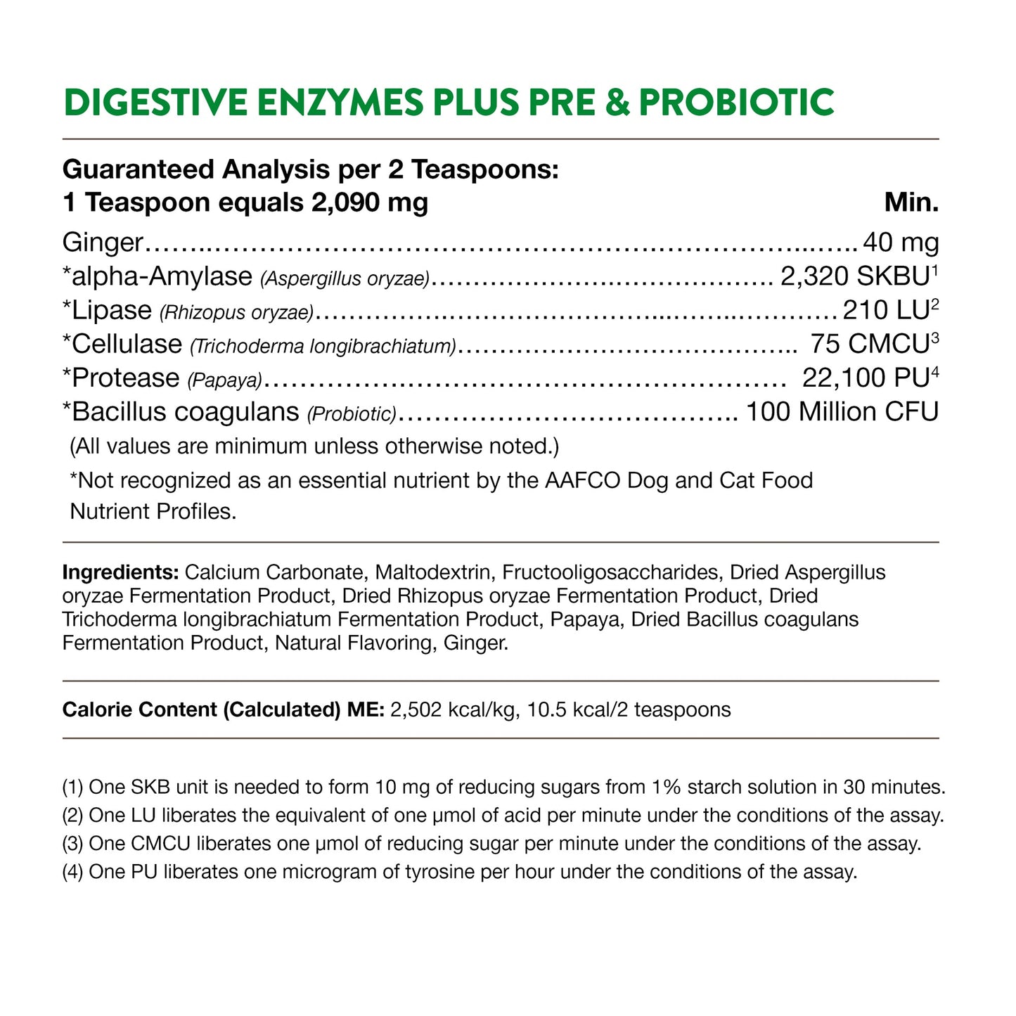 Digestive Enzymes Supplement Powder with Prebiotics & Probiotics