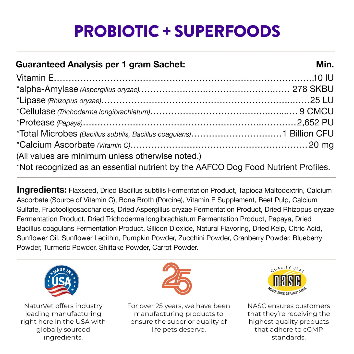 Evolutions - Probiotic + Superfoods Sachet