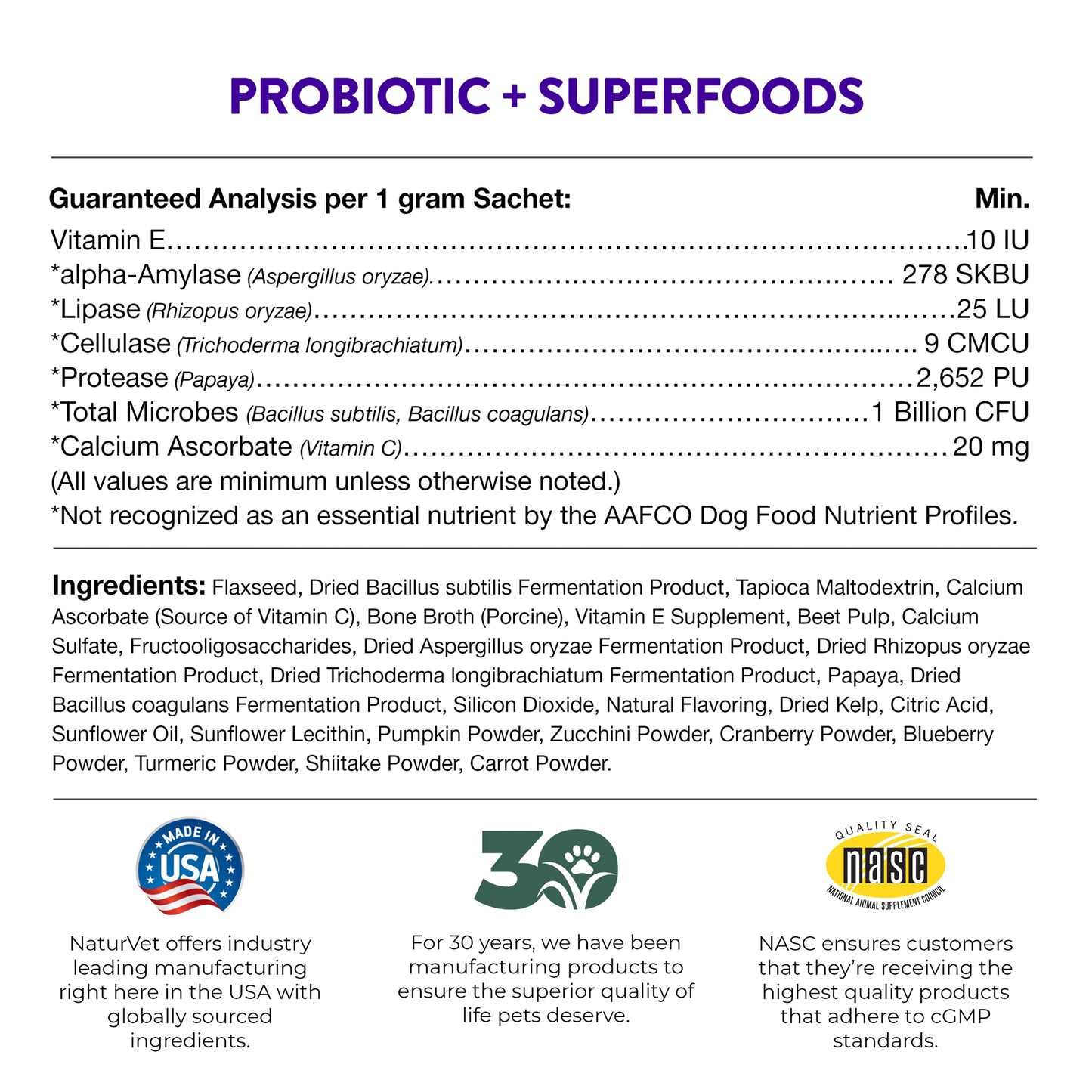 Evolutions - Probiotic + Superfoods Sachet