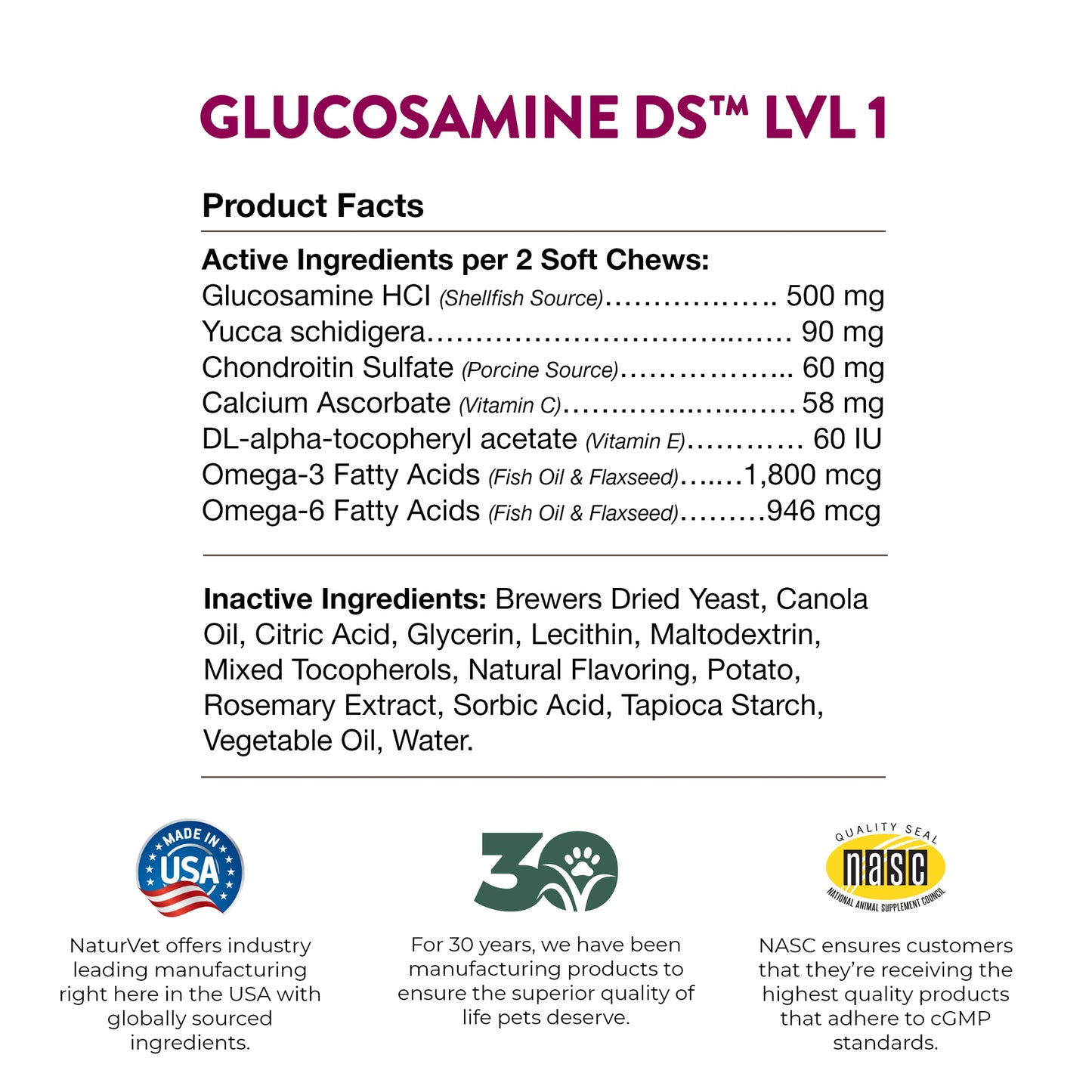 Glucosamine DS™ Soft Chews