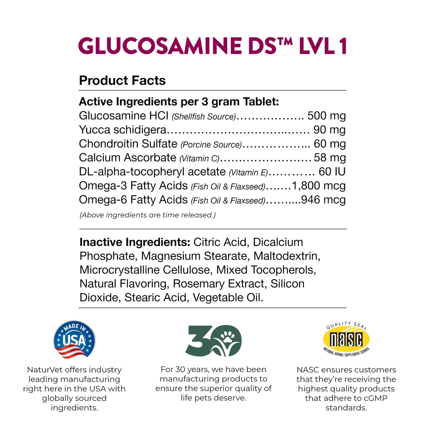 Glucosamine DS™ Tabs