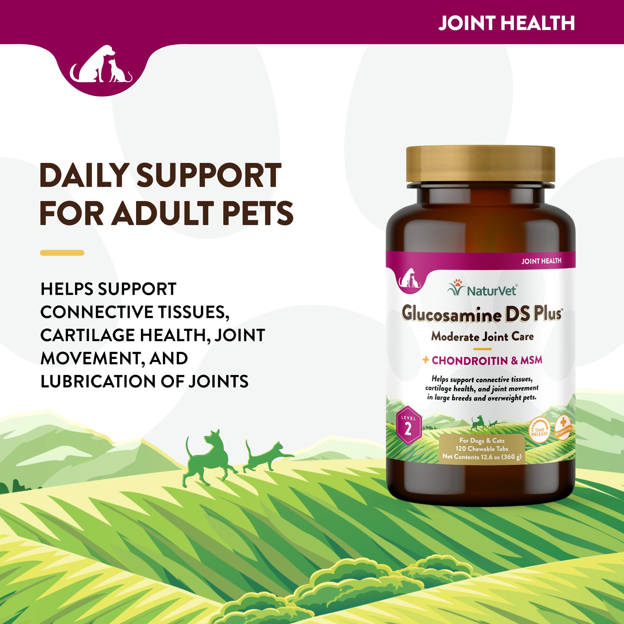 Naturvet glucosamine ds 2024 plus level 2