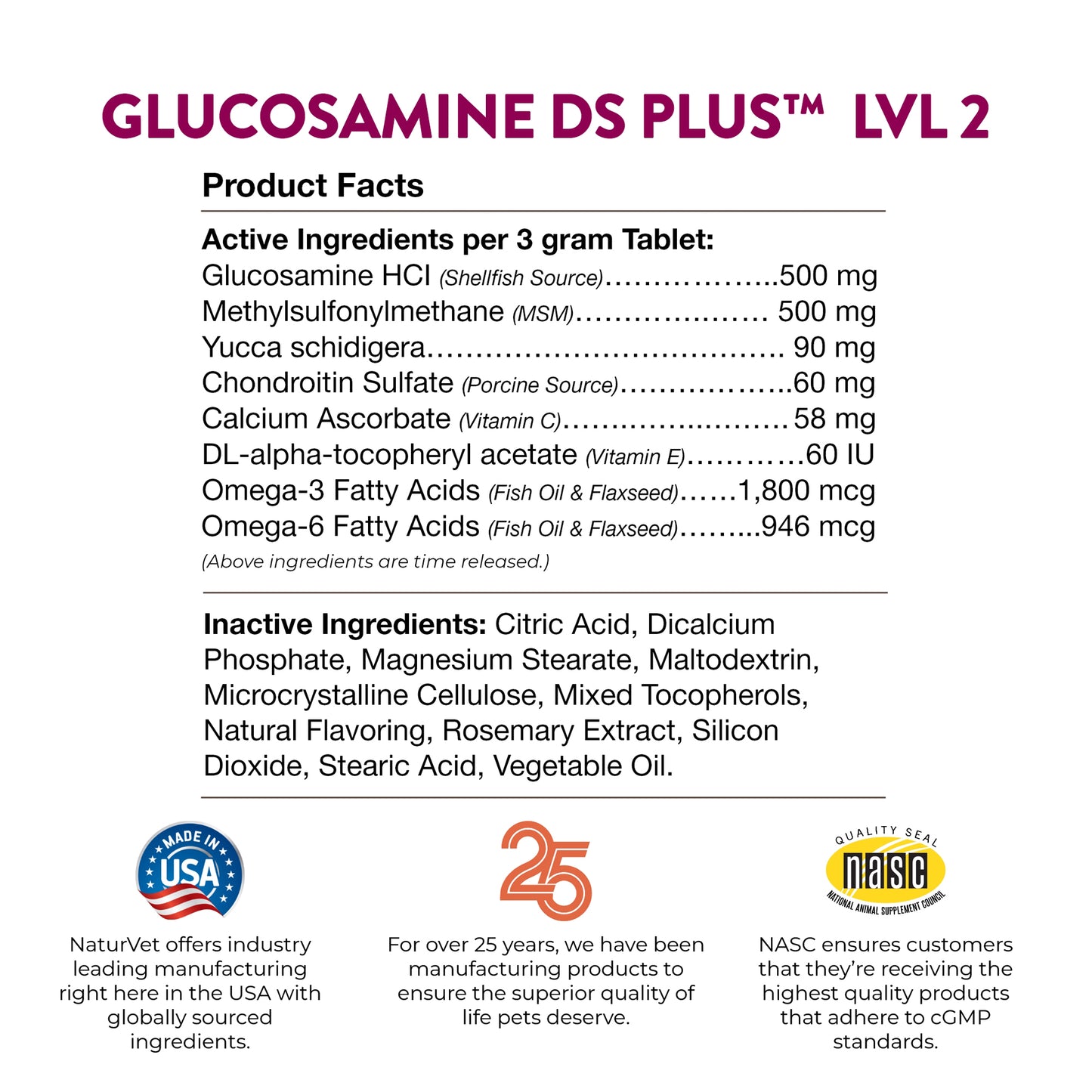 Glucosamine DS Plus™ Tabs