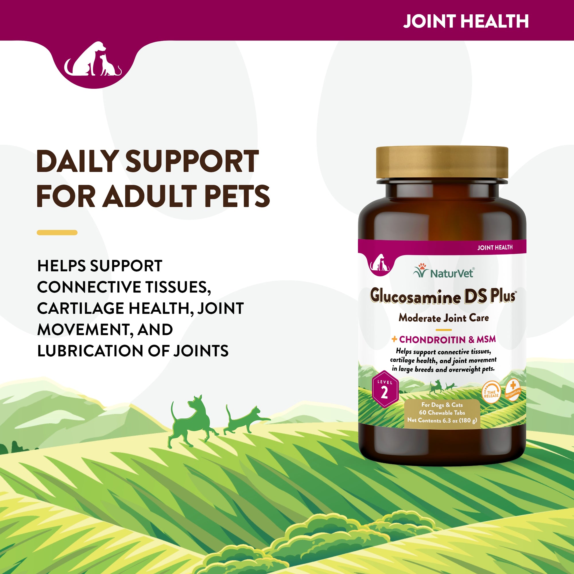 Naturvet glucosamine hot sale level 2