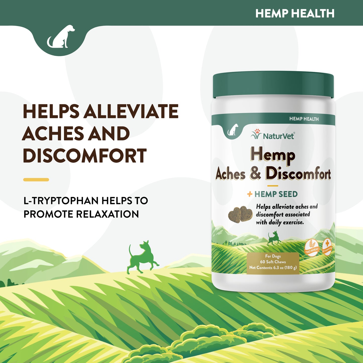 Hemp Aches & Discomfort Soft Chews