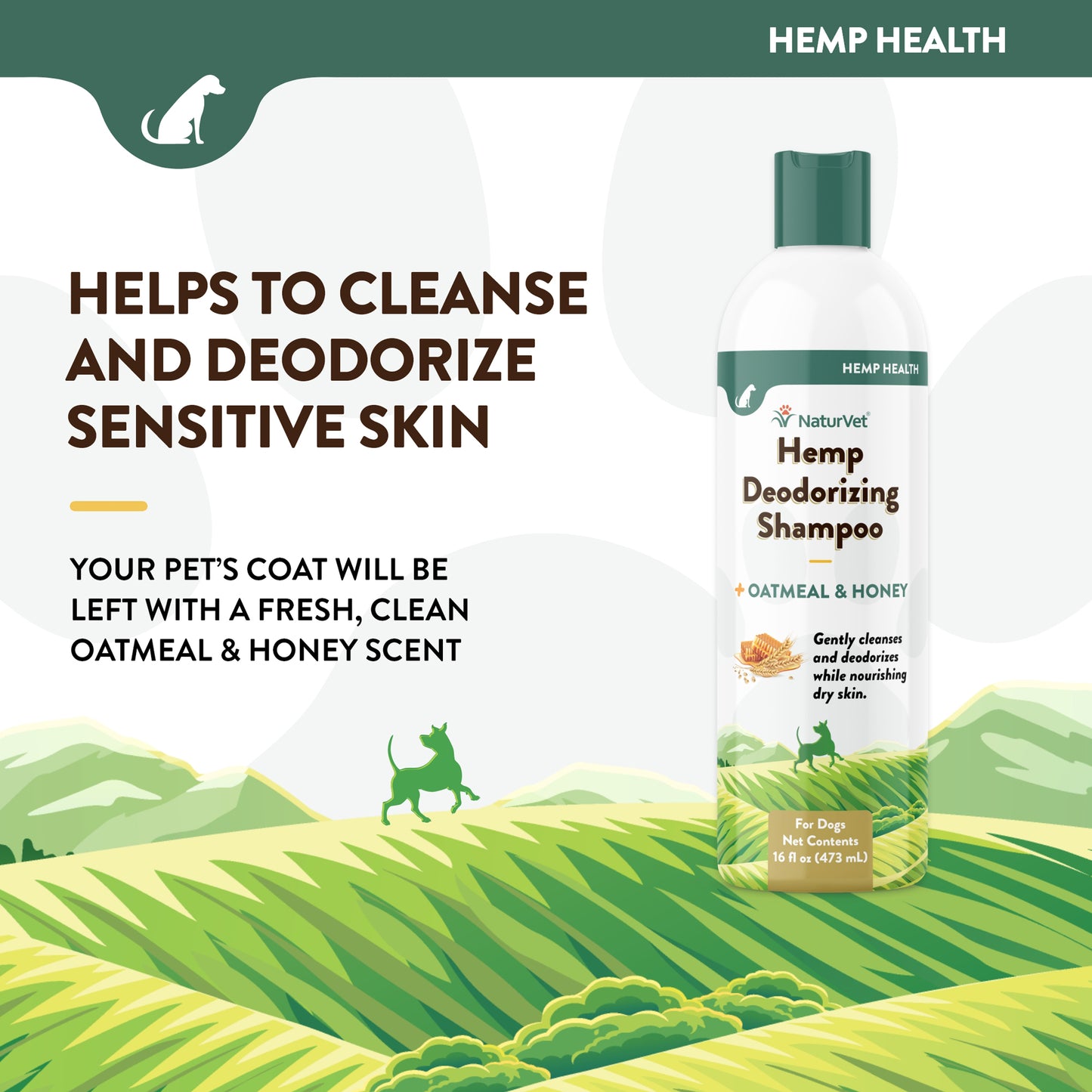 Hemp Shampoo - Deodorizing