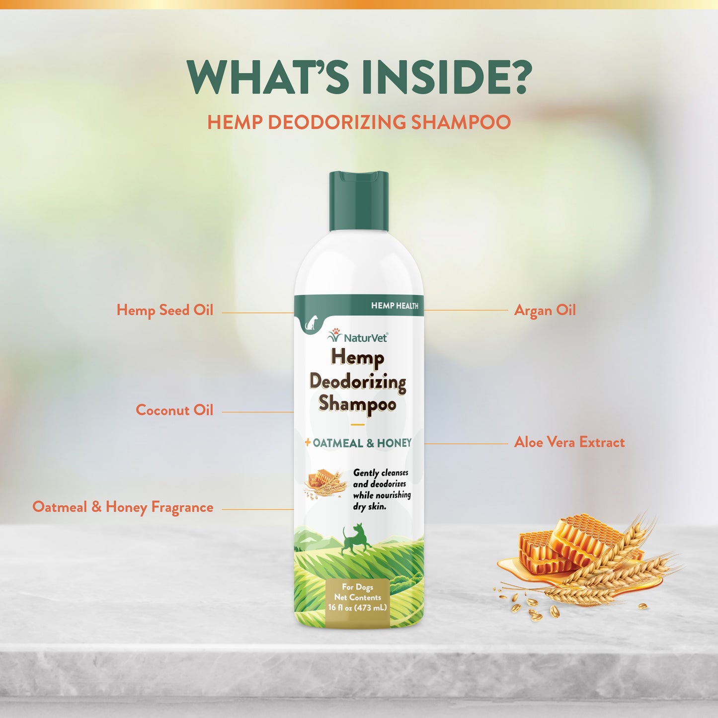 Hemp Shampoo - Deodorizing