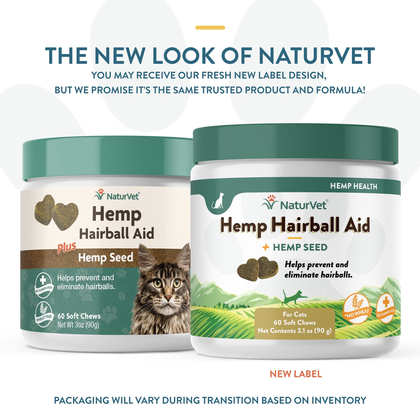 Hemp Cat Hairball Aid Soft Chews