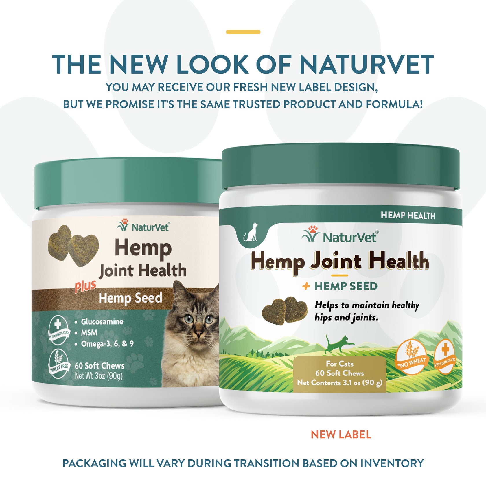 Hemp Joint Health Cat Soft Chews NaturVet®