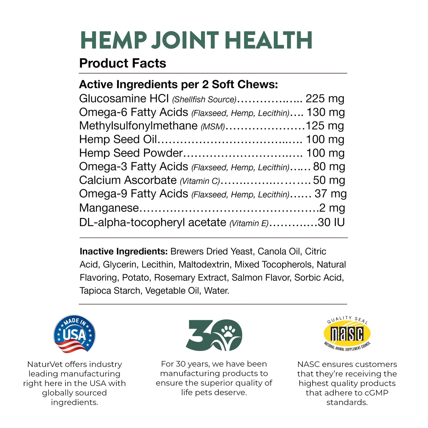 Hemp Joint Health Cat Soft Chews