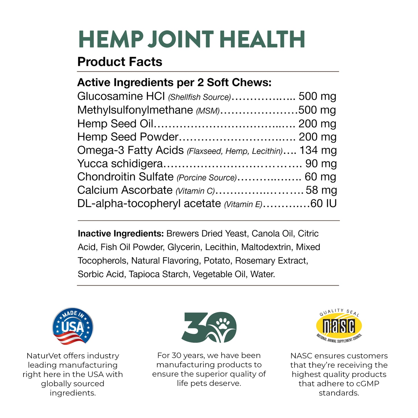 Hemp Joint Health Soft Chews