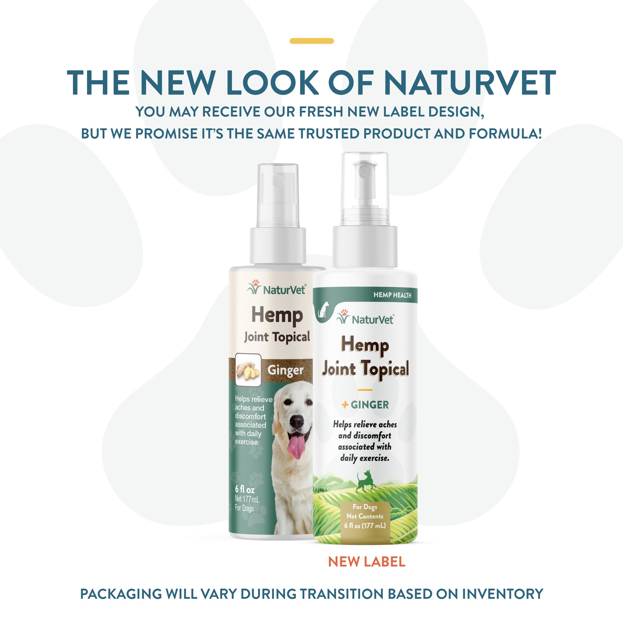 Hemp Joint Topical Spray for Dogs NaturVet