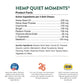 Hemp Quiet Moments Calming Aid