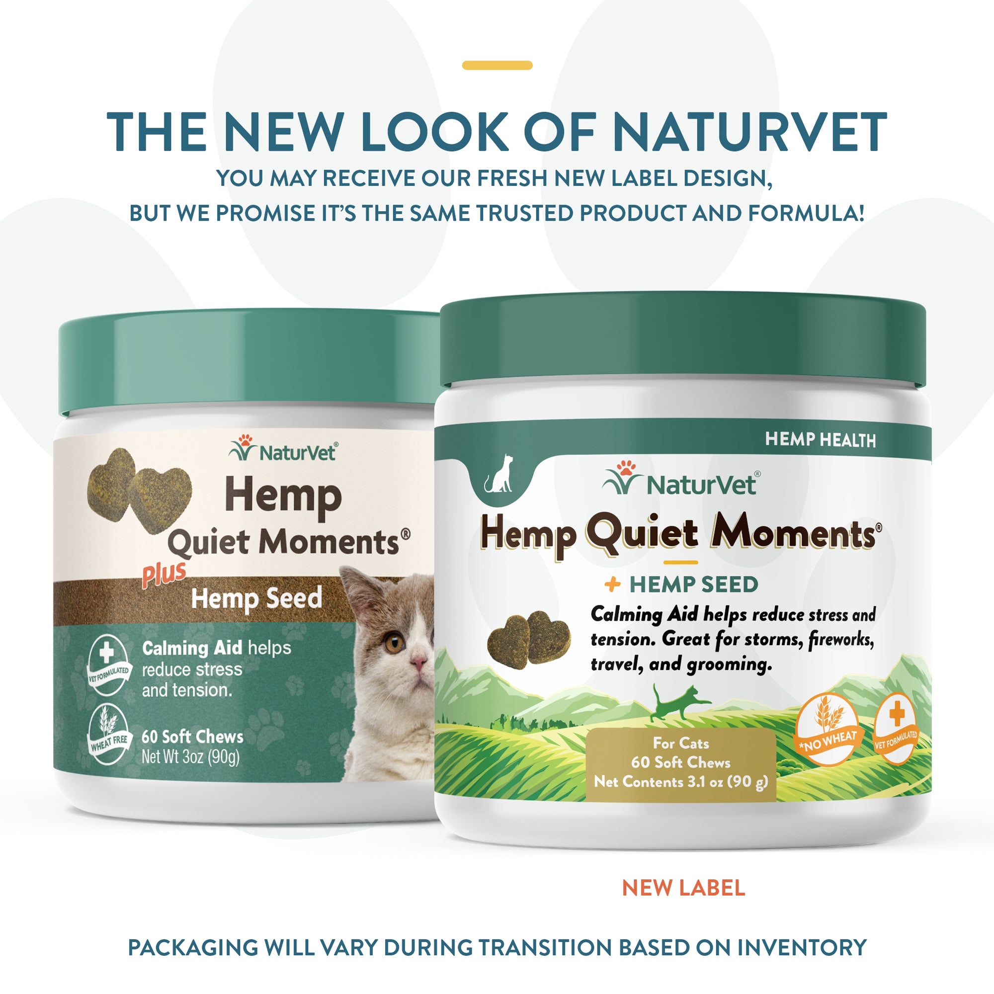 Naturvet quiet moments plus hemp 2024 calming aid soft chews for dogs