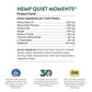 Hemp Quiet Moments Calming Aid