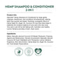 Hemp Shampoo & Conditioner 2-in-1