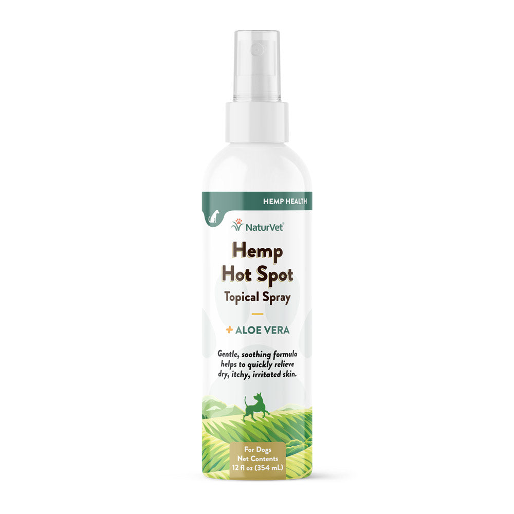 NaturVet® Hemp Hot spot spray dog 12 oz