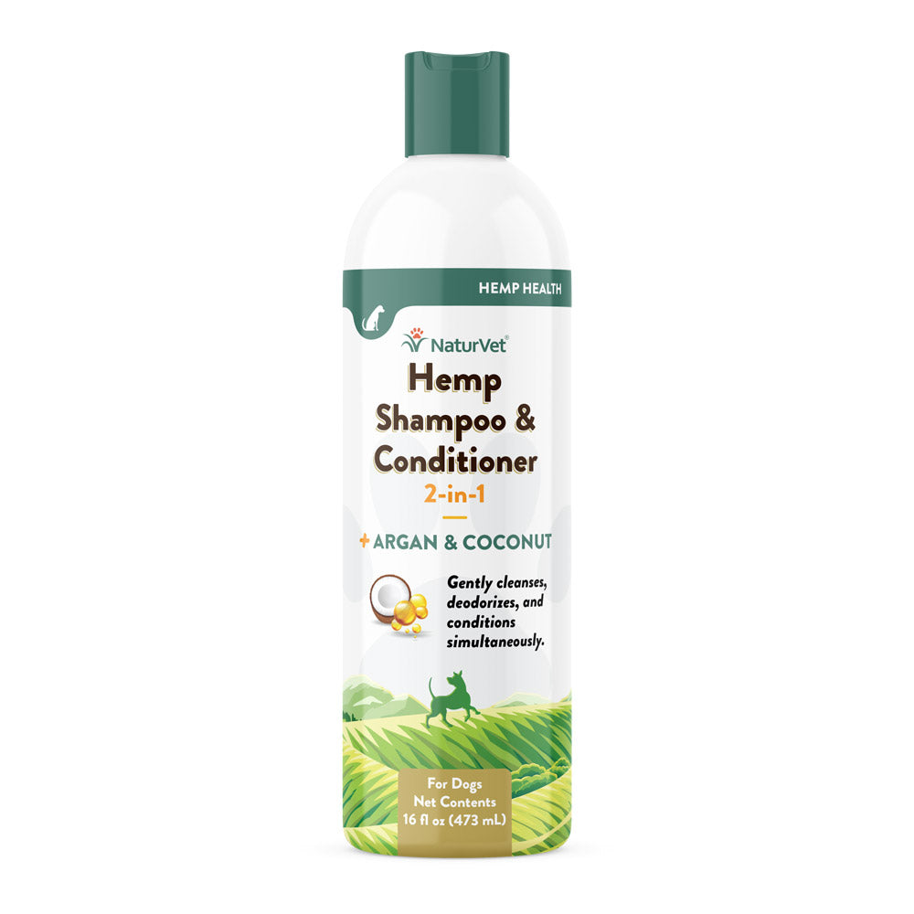 NaturVet®  hemp shampoo conditioner dog 16 fl oz