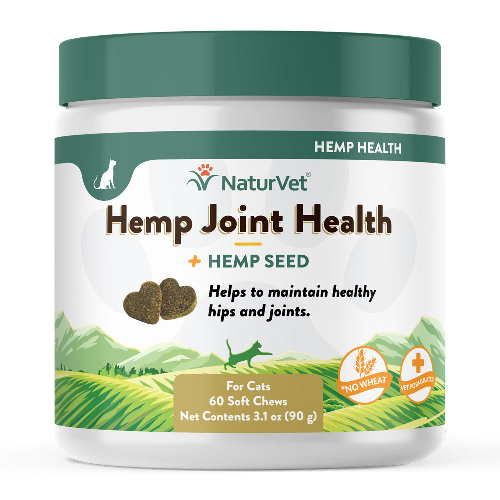 Hemp Joint Health Cat Soft Chews - NaturVet®