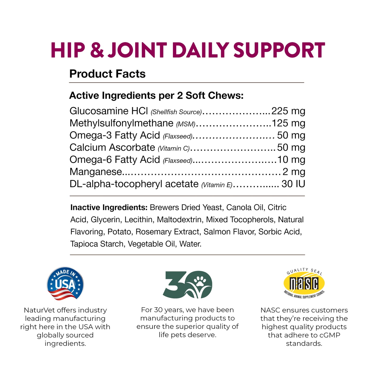 Hip & Joint Cat Soft Chews