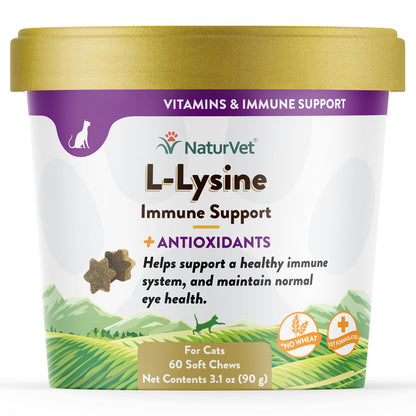 L-Lysine Immune Support For Cats
