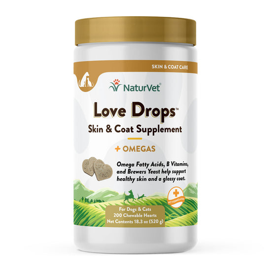Love Drops Skin & Coat Supplement 200 ct