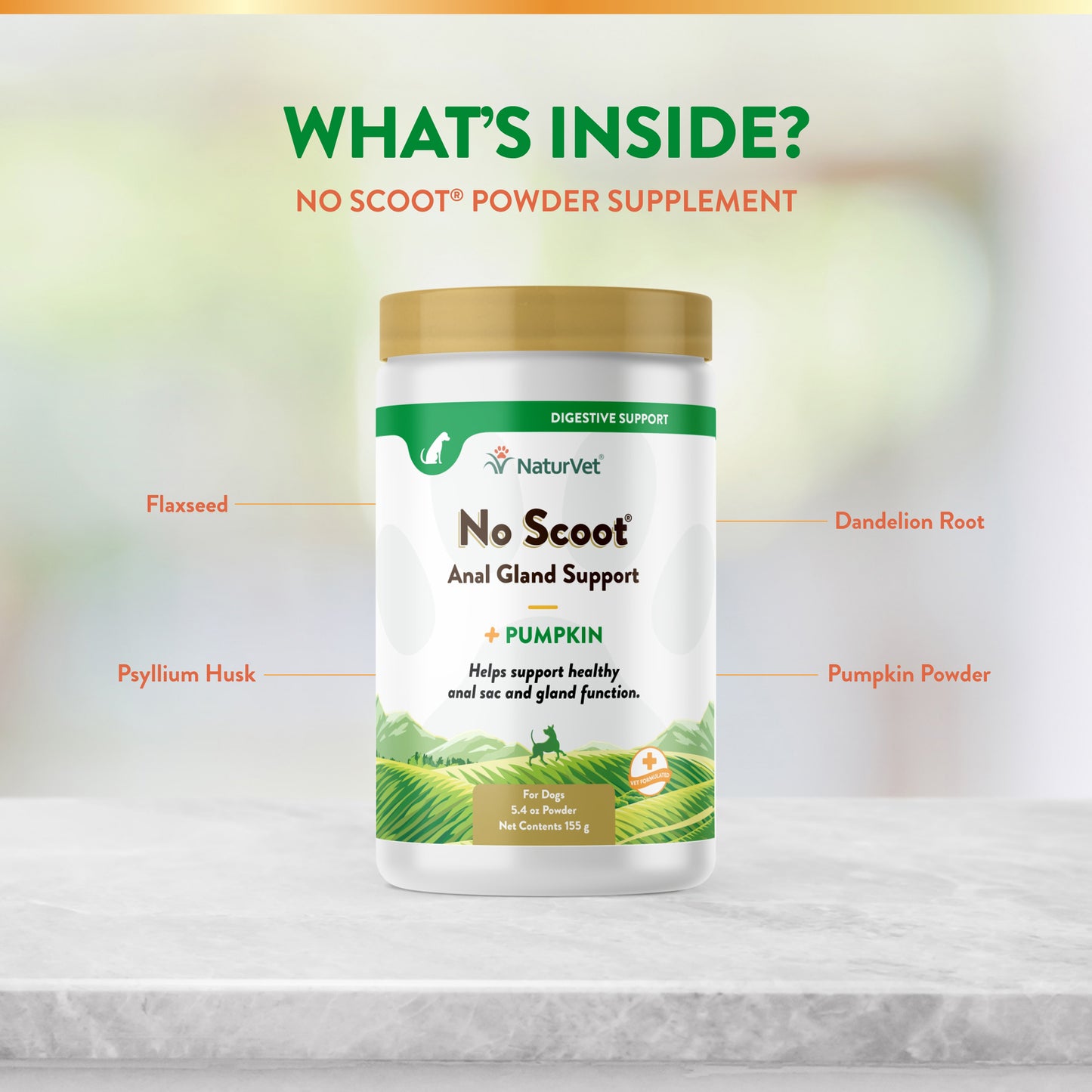 No Scoot® Supplement Powder