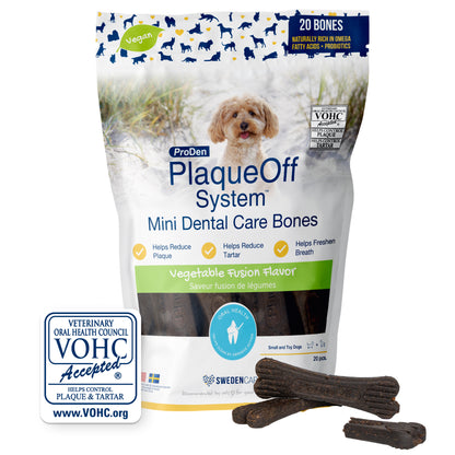 ProDen PlaqueOff® Mini Dental Care Bones Vegetable Fusion