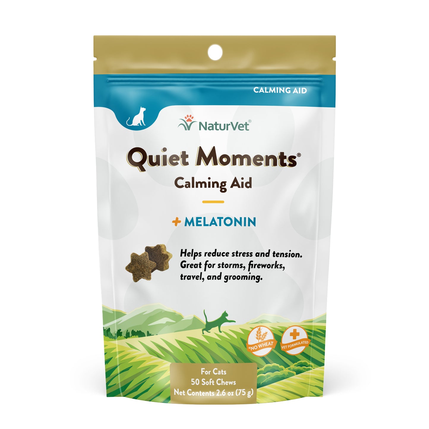 Quiet Moments® Plus Melatonin Cat Soft Chews