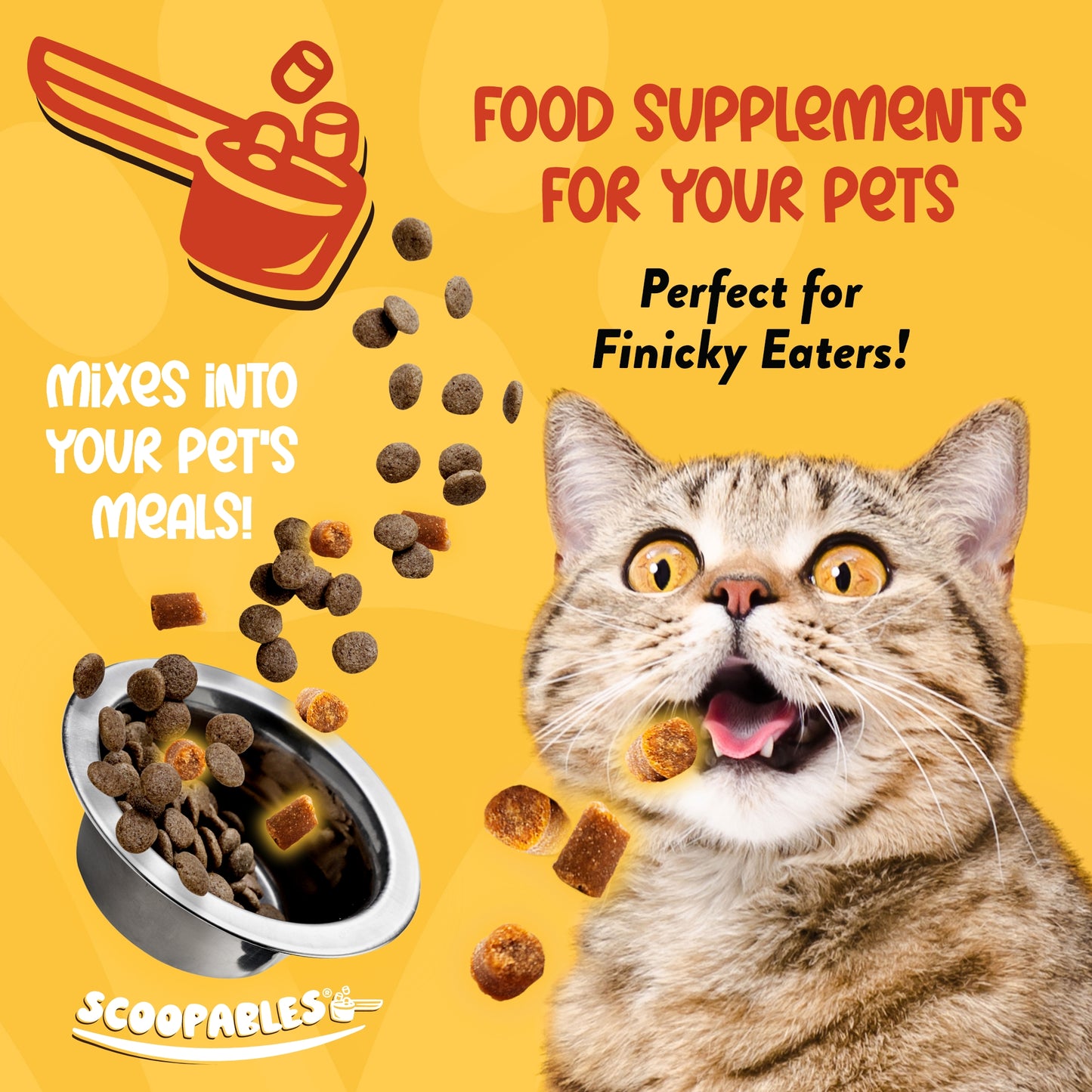 Scoopables® Digestive Enzymes Daily Digestive Support for Cats