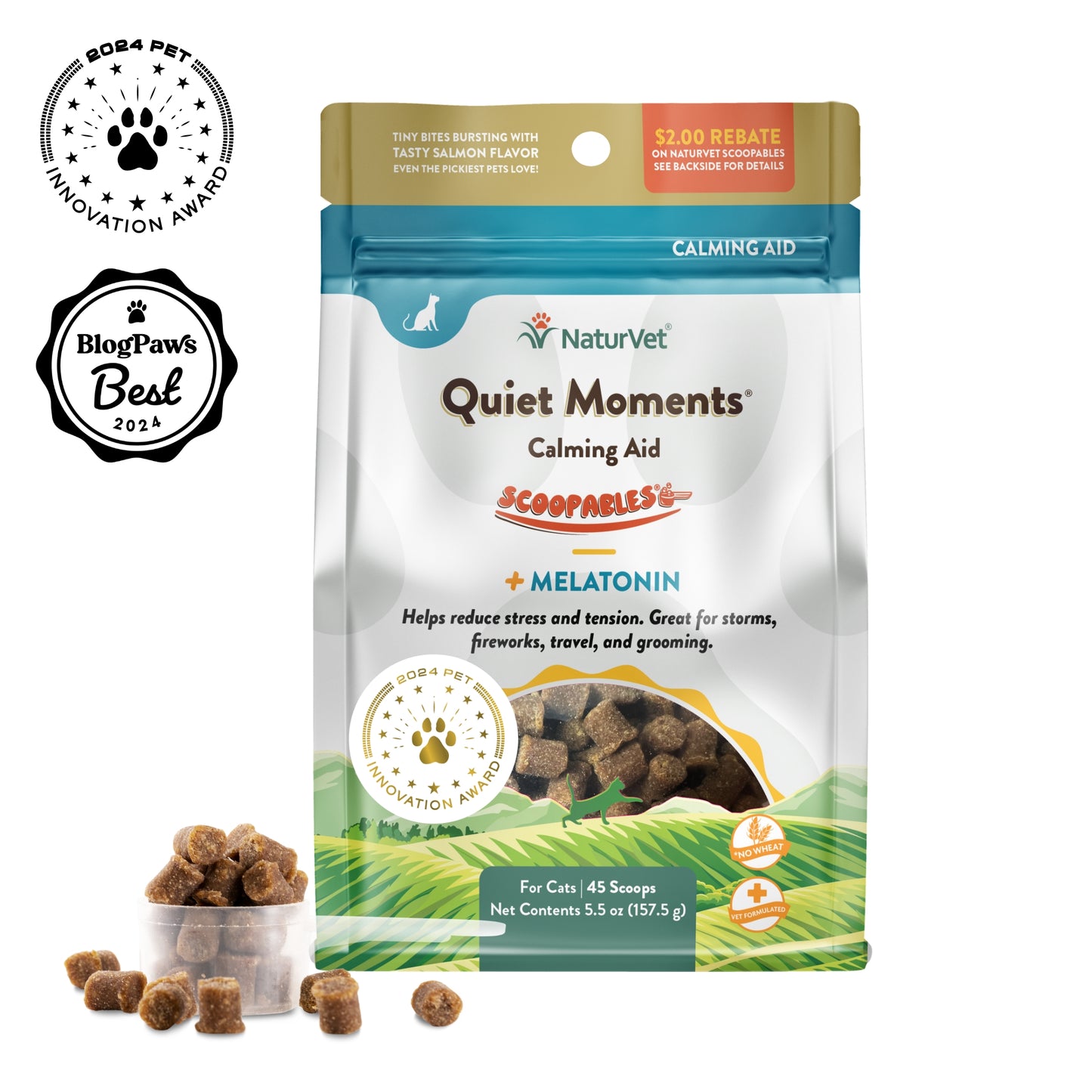 Scoopables® Quiet Moments® Calming Aid for Cats