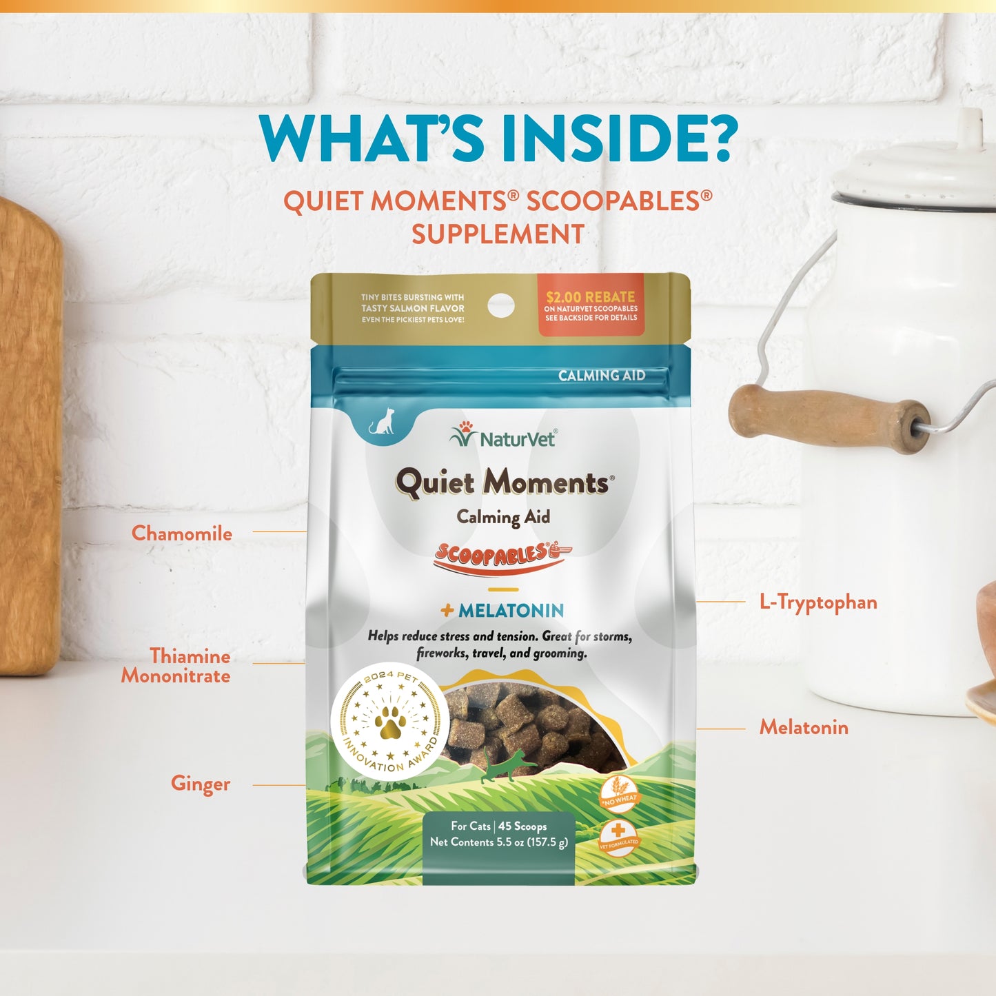 Scoopables® Quiet Moments® Calming Aid for Cats