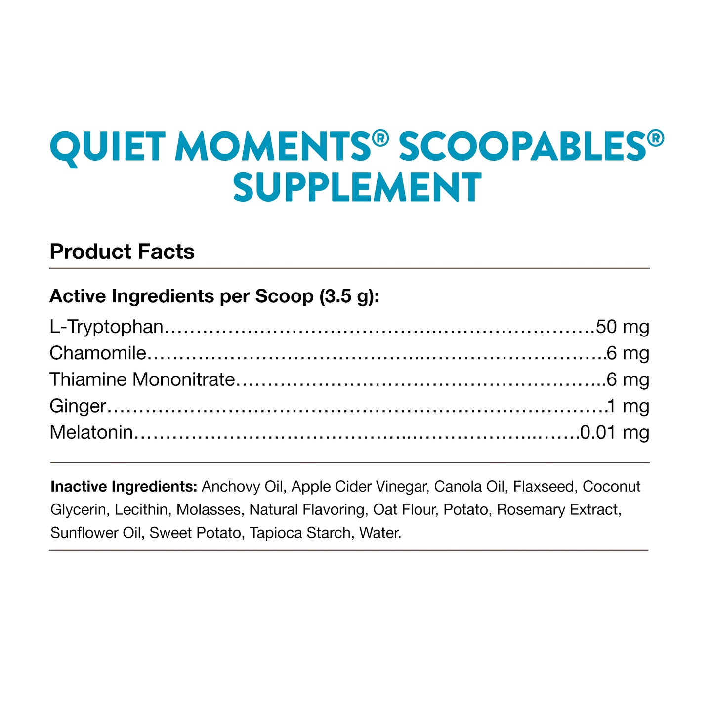 Scoopables® Quiet Moments® Calming Aid for Cats