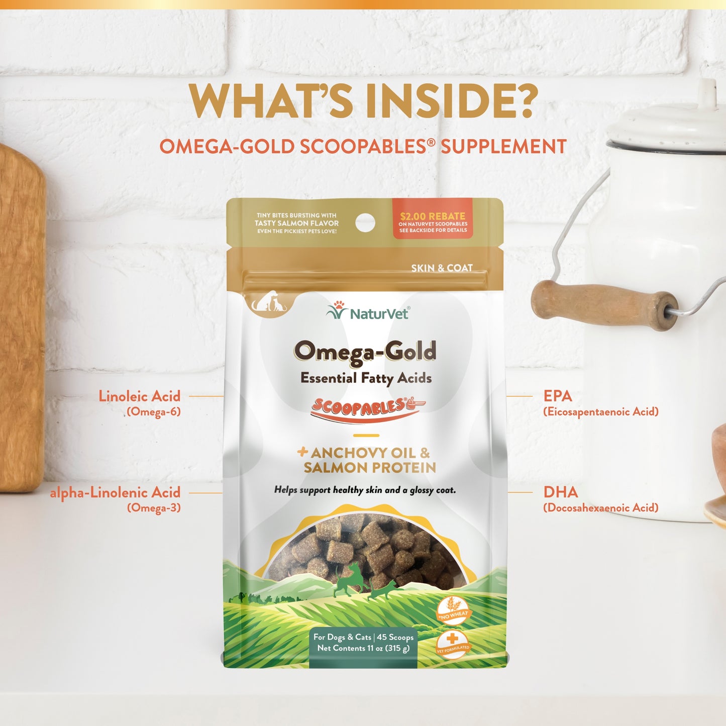 Scoopables® Omega-Gold Essential Fatty Acids