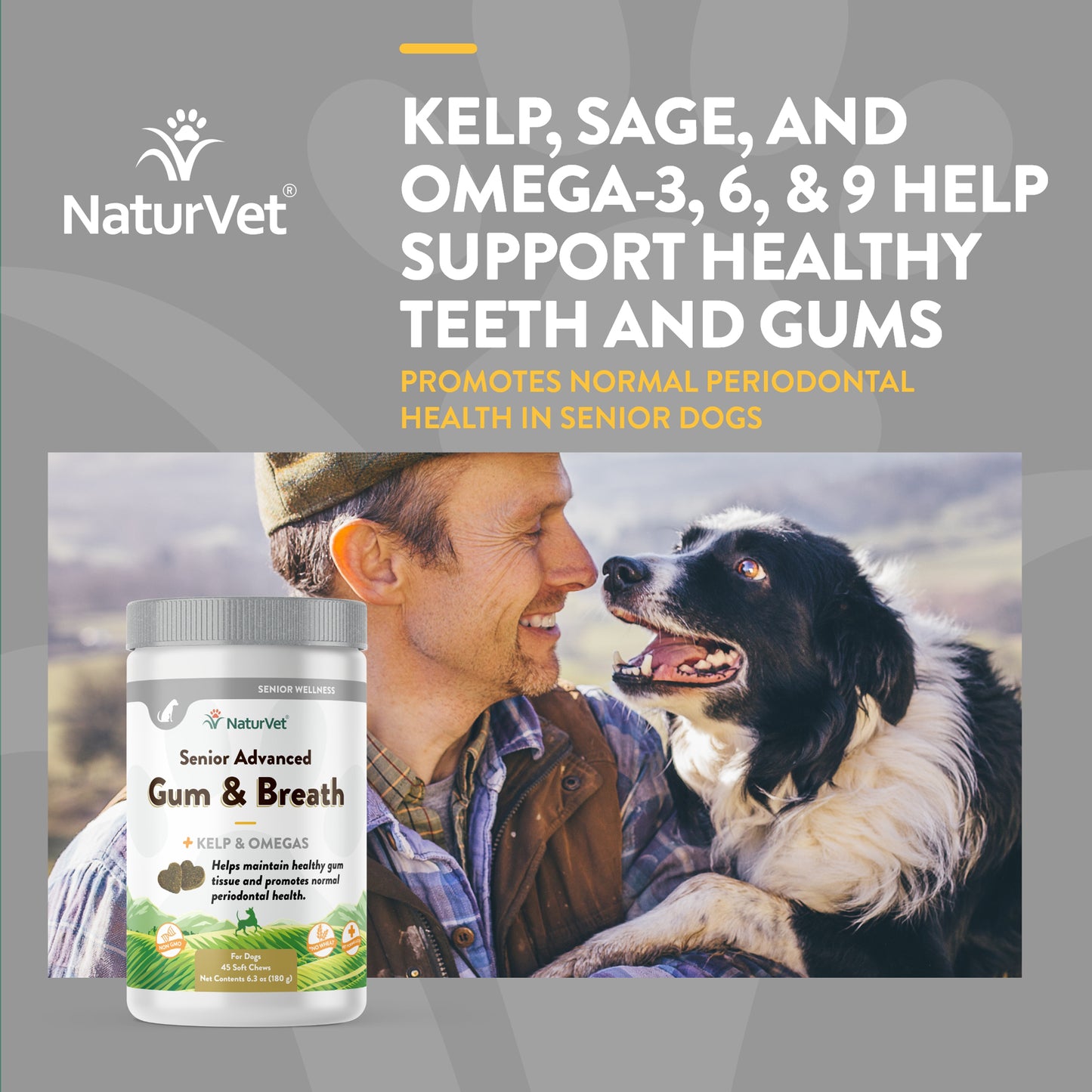 Senior Advanced Gum and Breath Soft Chews