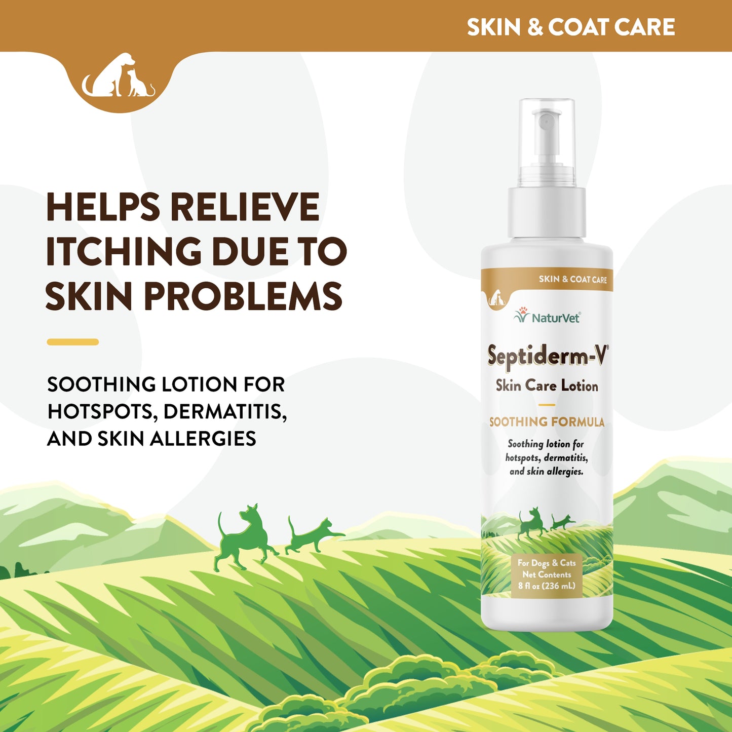 Septiderm-V® Skin Care Lotion