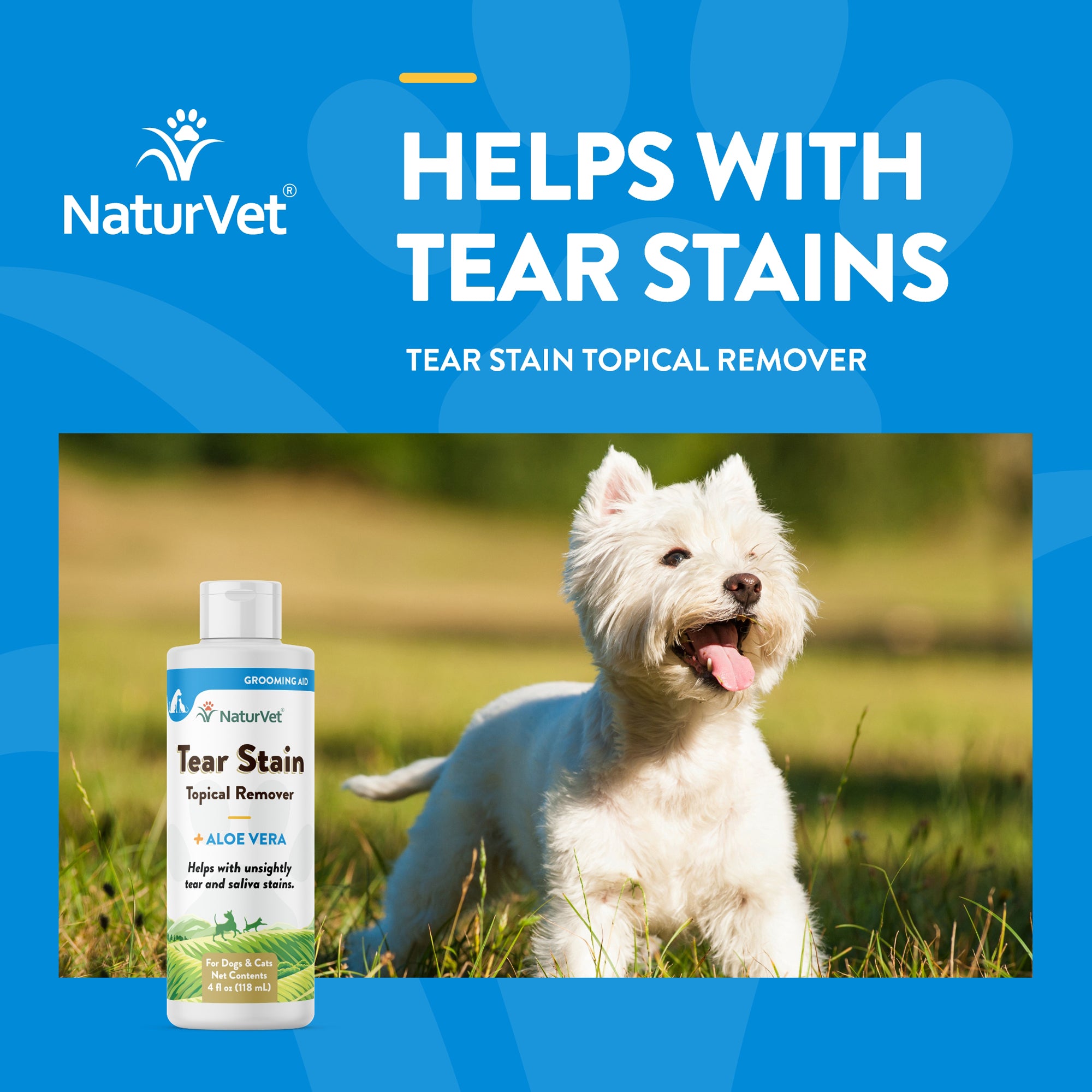 Natural tear stain remover for cats best sale