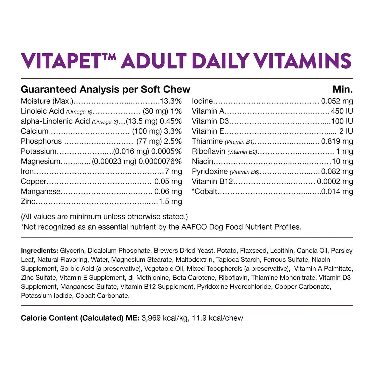 VitaPet™ Adult Daily Vitamins Soft Chews