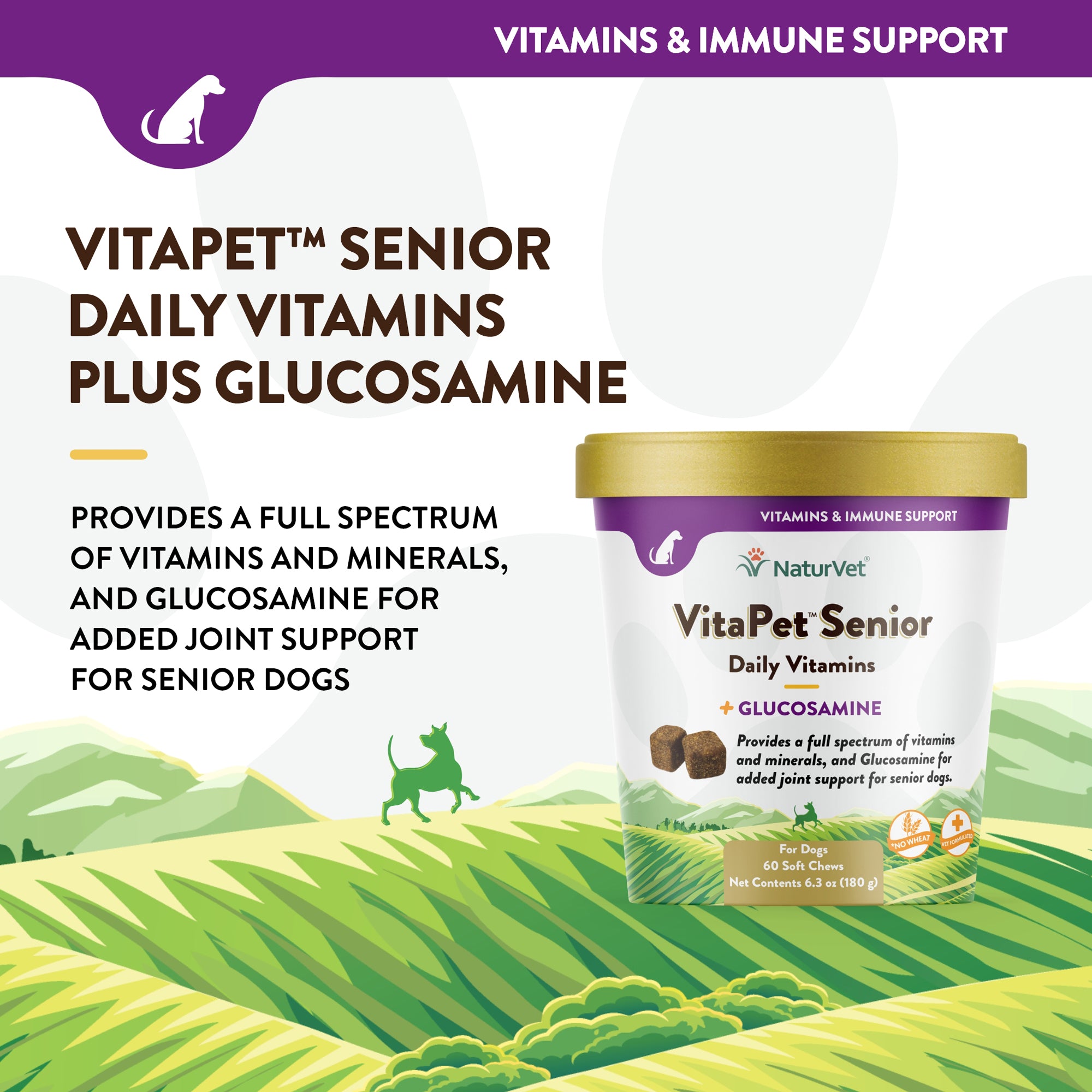 VitaPet Senior Daily Vitamins Soft Chews