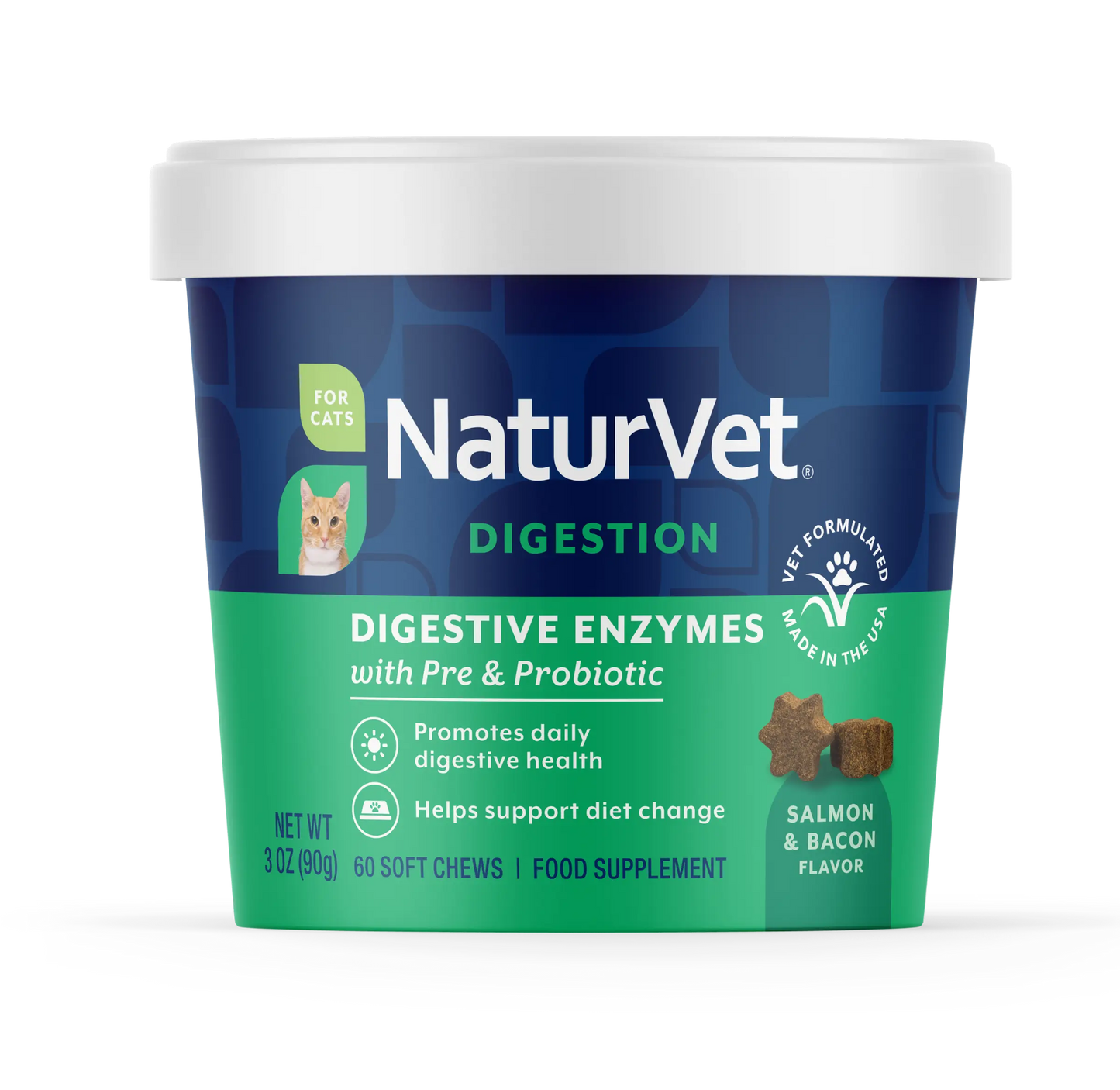 Digestive Enzymes Soft Chews for Cats