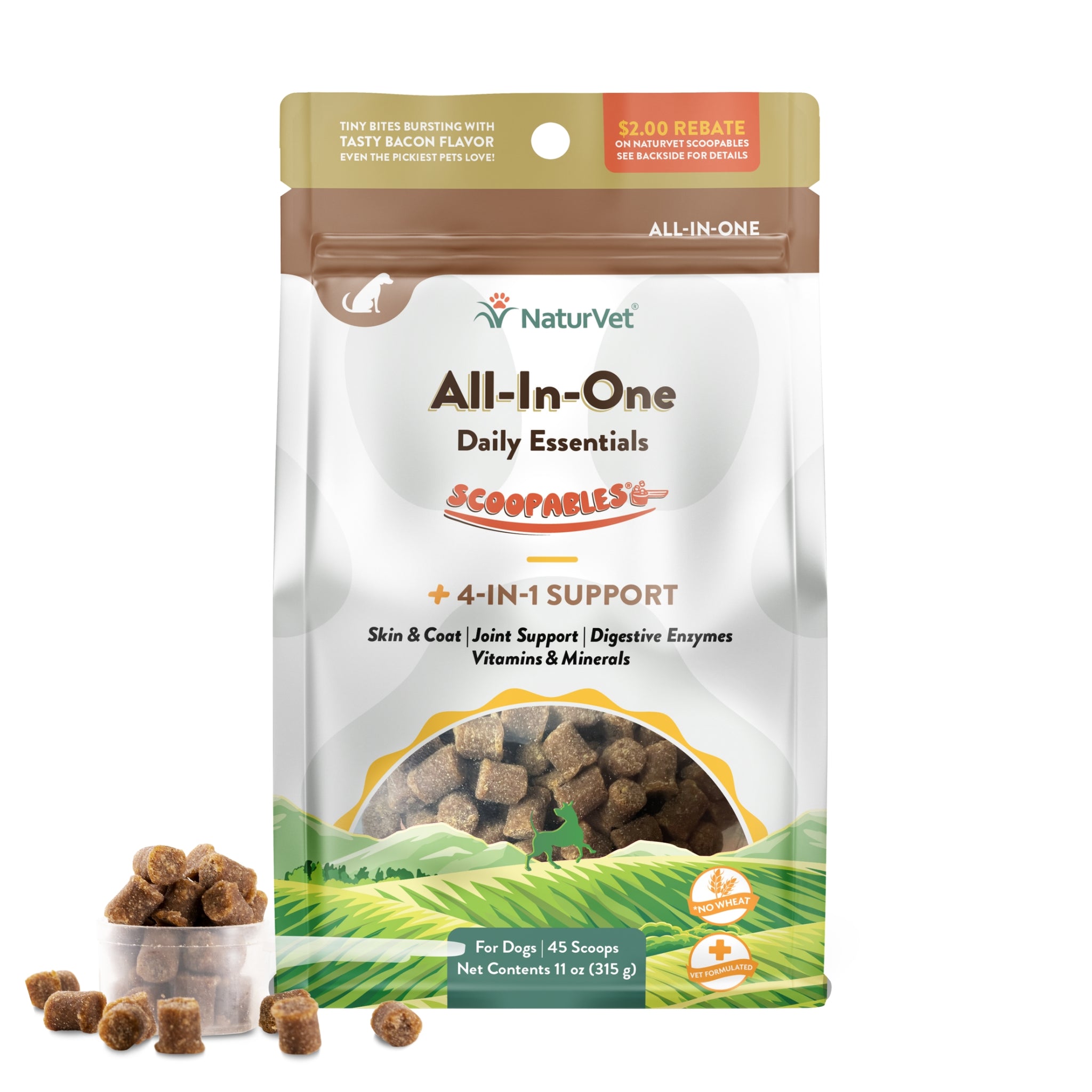 Naturvet All In One
 Scoopables All In e Daily Essentials for Dogs NaturVet